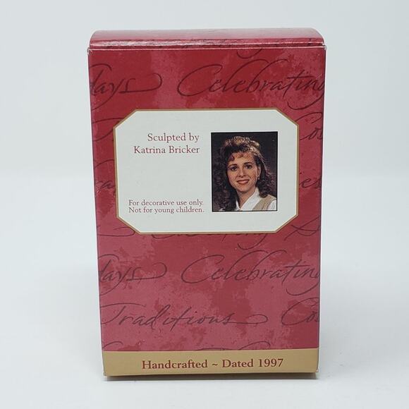 1997 Hallmark Godchild Handcrafted Keepsake Holiday Christmas Ornament - Picture 6 of 8